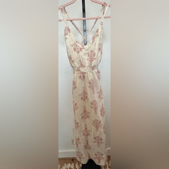 Pamela Love | Pomegranate Printed Tie Back Dress - Picture 3 of 5